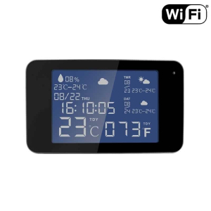 Skaitmeninė Orų stotelė su slapta WI FI kamera