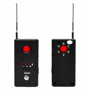 Slaptų kamerų ir pasiklausymo blakių detektorius aptinka GSM GPS RD UHF