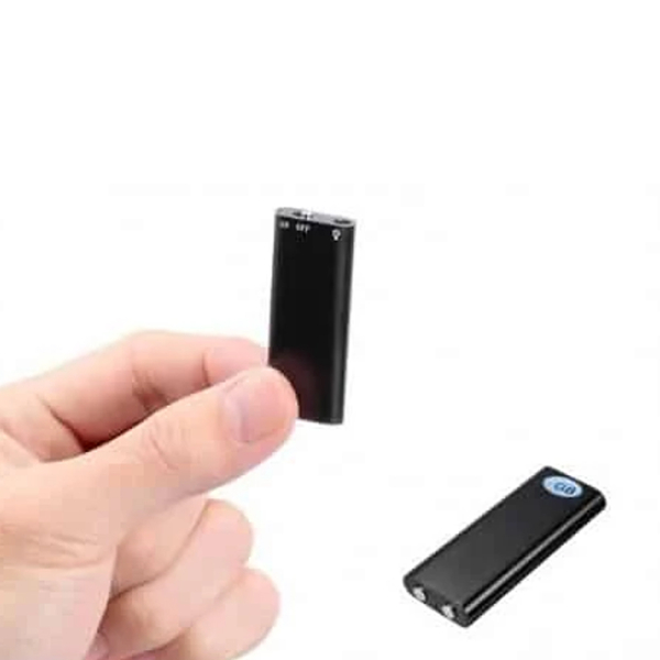 Mini diktofonas aukštos kokybės garso įrašai 192 kbps aktyvuojasi nuo balso