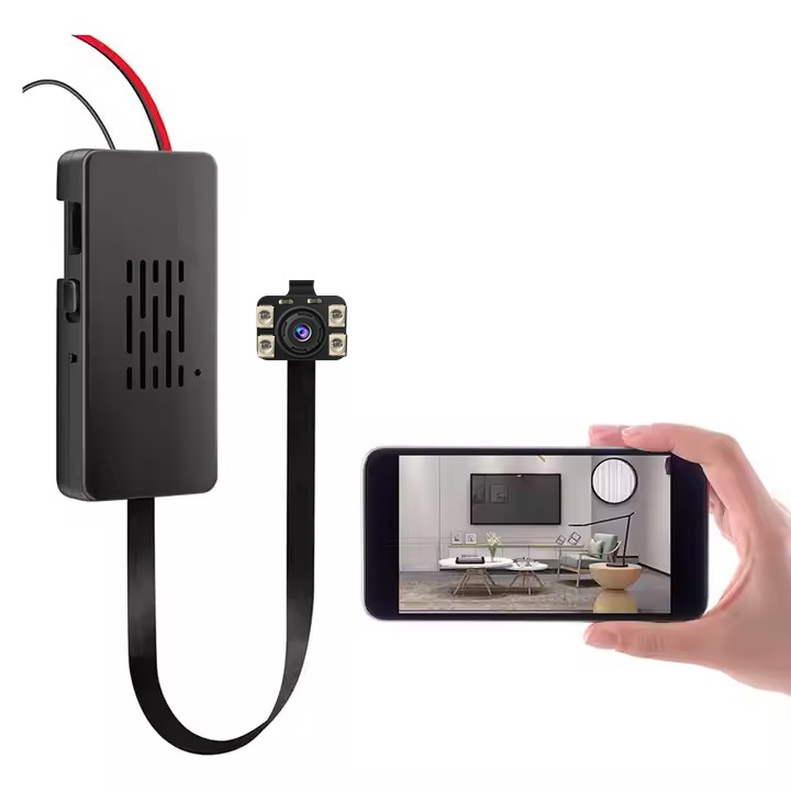 Mini kamera FULL HD su naktiniu matymu Mini kamera FULL HD su naktiniu matymu